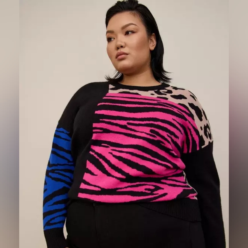 Torrid Pullover Crew Neck Sweater Plus Size 4X